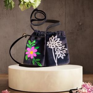 Embroidered Sling Bag